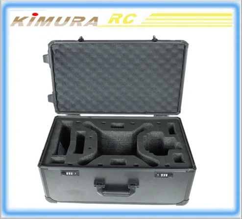 Алюминиевая коробка с Тележка Сжатия Замок Для DJI Phantom FPV Drone 4 rc drone
