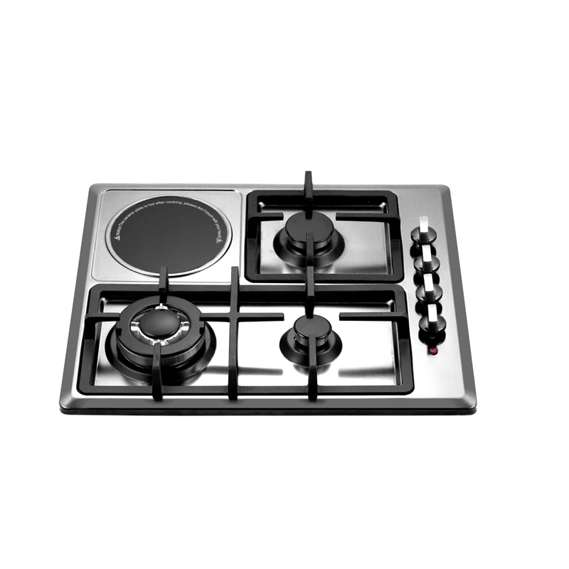 Kitchen  Electric Stove  Gas and Electric hob LPG NG Hot Plate Combi