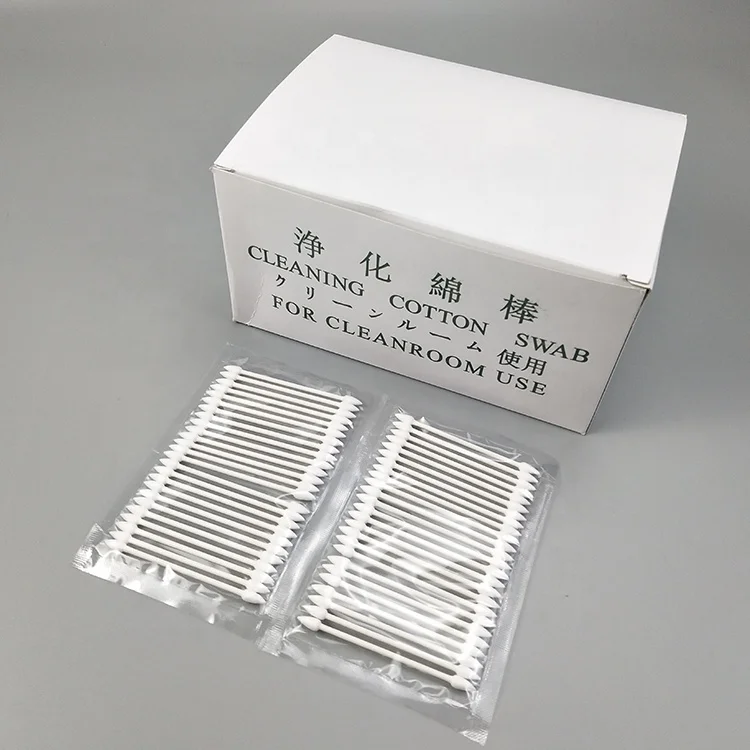 
Lint Free Paper Stick Double Sharp Tip Industrial Cotton Cleanroom Swab 