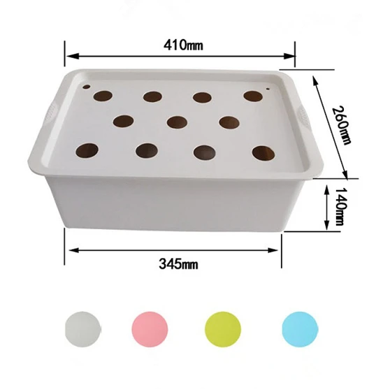 Plastic Planting Box For Home Hydroponic System