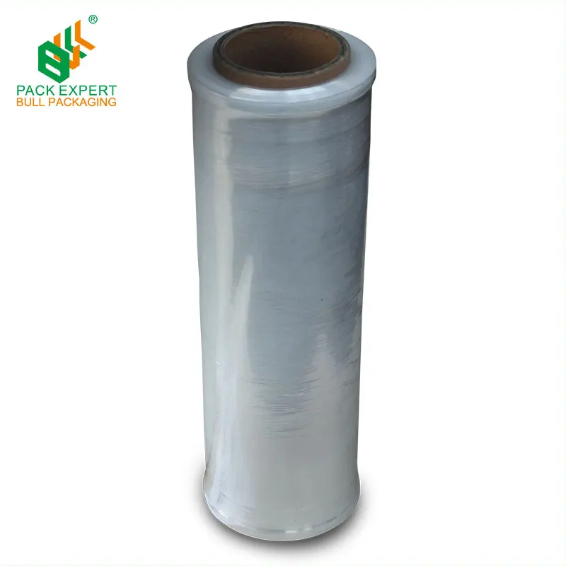 23 micron strech film for pallet shrink wrap film roll