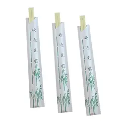 Tensoge Disposable Bamboo chopsticks with full paper wrapped
