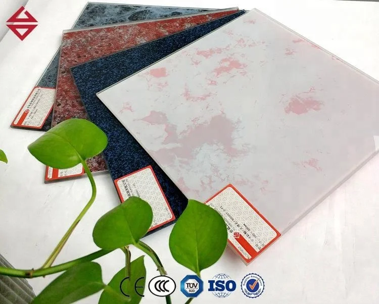 COLOR BACK PAINTED BUILDING GLASS TEMPERED CERAMIC SILKSCREEN GLASS PLATE PRICE