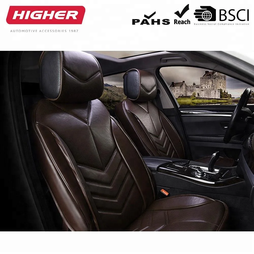 
SZ8012 car interior upholstery leather eco-friendly car seat cover 