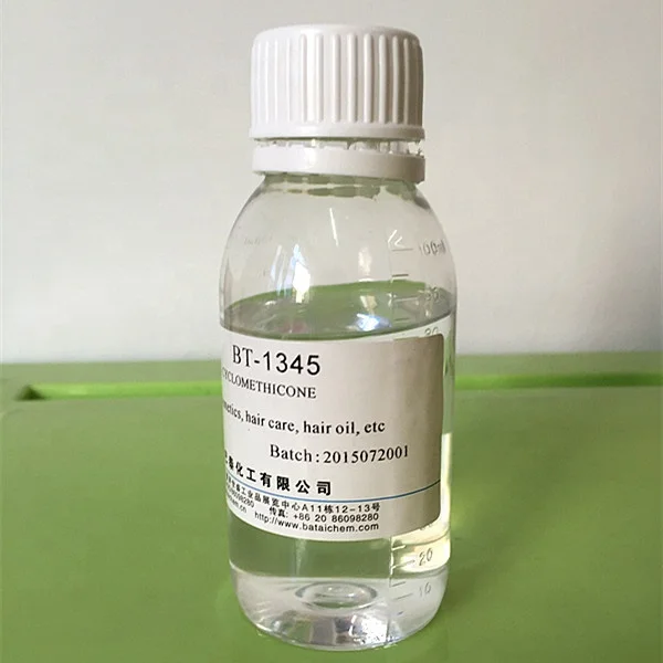 
D5 CAS No.541-02-6 silicone oil/cyclopentasiloxane for hair 