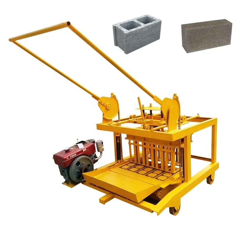 JC4-45 mobile block making machine