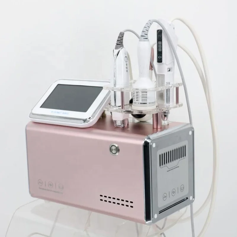 Новейший сенсорный экран 5 в 1, радиочастотная мезотерапия, бионическая косметическая машина с клипсой