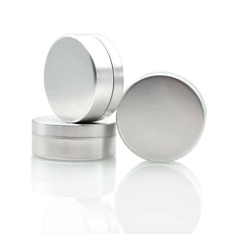 free sample 10g 60g 400g 250g press cap aluminum jars for cream candles