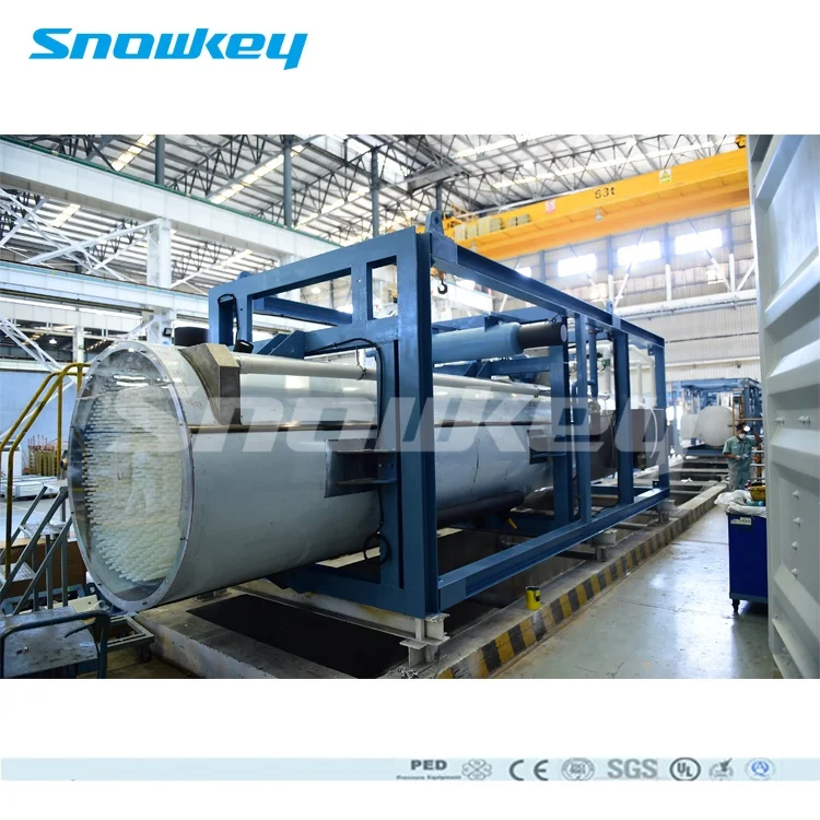 Snowkey Tube Ice Making Machine for 10Ton/Day