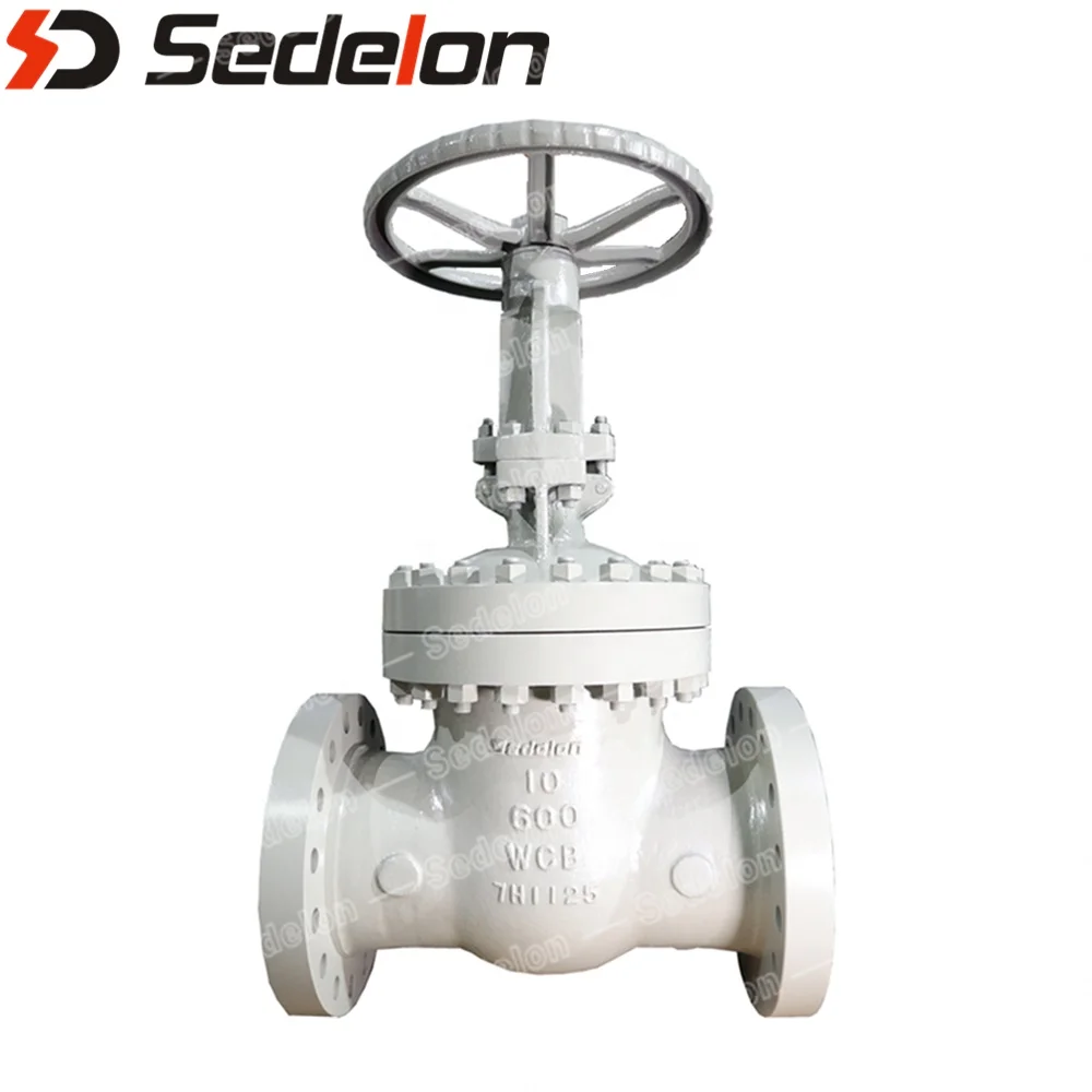 
Cast steel WCB gate valves API6D standard 10inch class 600LB 