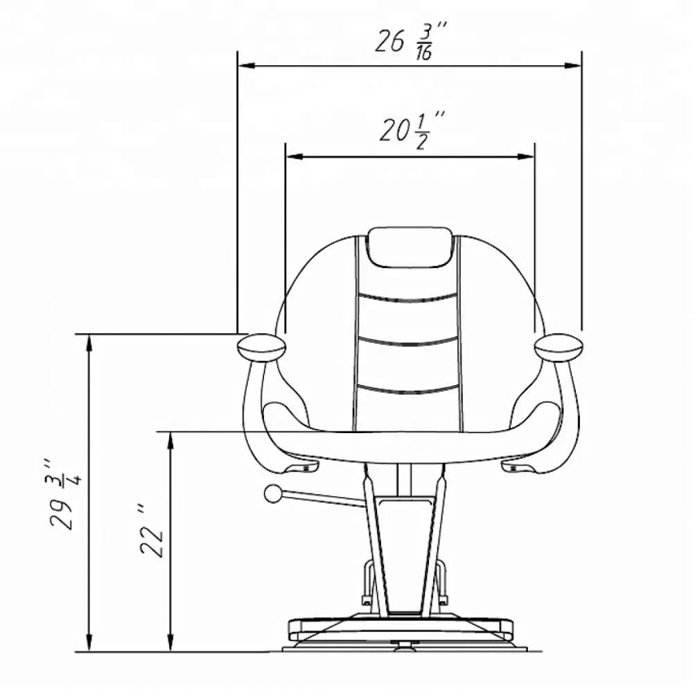 wholesale KNIGHT saloon Barber shop chairs factory manufacturer