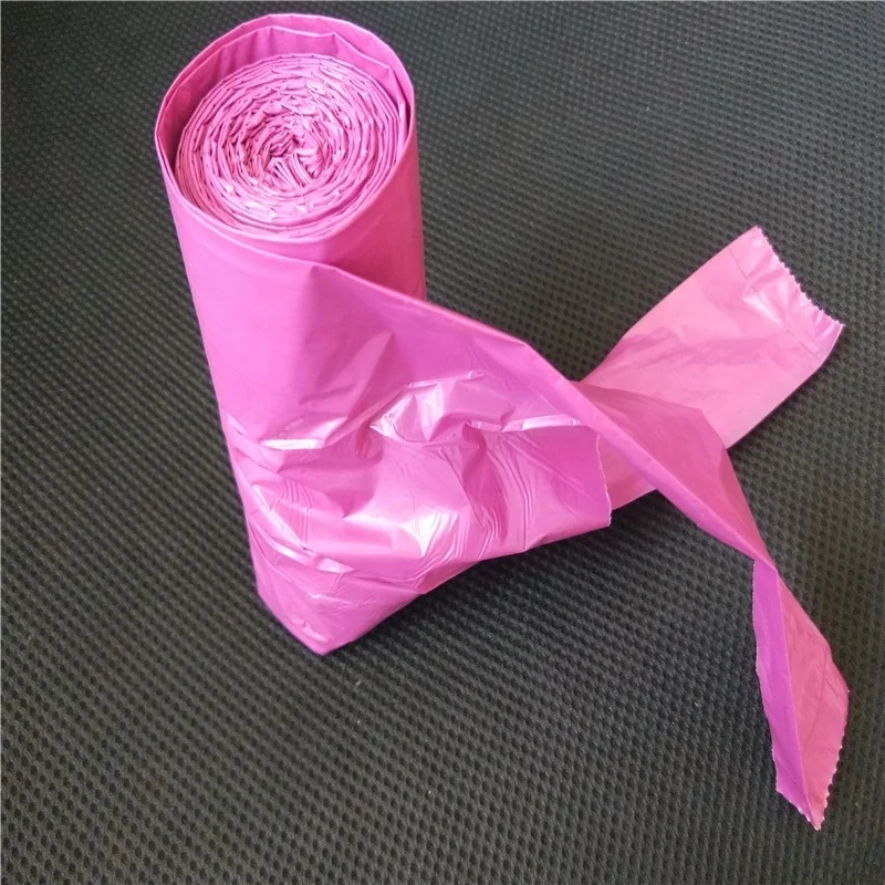 C folded or Z folded shopping bag or garbage bag plastic bag HDPE LDPE virgin material