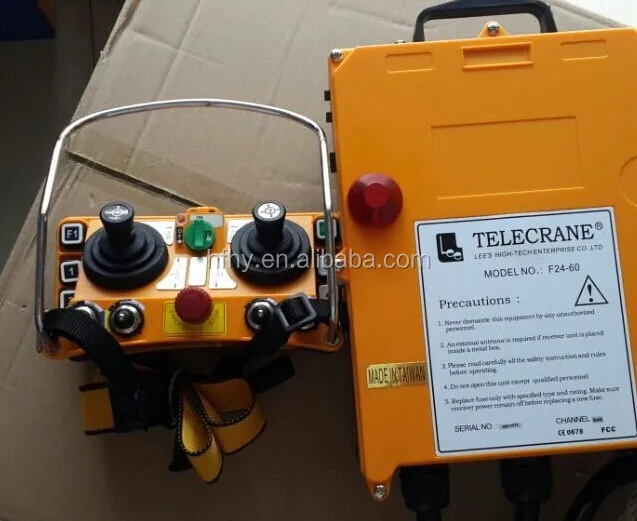 CE certificate factory use wireless radio Remote Control for hoist controller switch