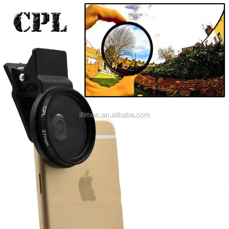 ILLIMON Wholesale Universal Circular Polarizer 37mm Camera CPL mobile phone CPL filter lens