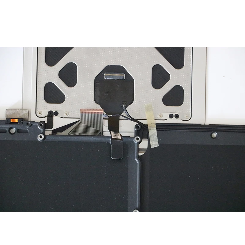 Верхние Чехлы для macbook 13 3 дюйма A1342 верхняя крышка корпуса с испанской клавиатурой сенсорной панелью