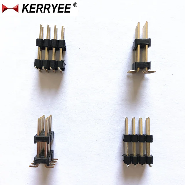 ШТЫРЬКОВАЯ Монтажная колодка SMT мм двойной пластиковый корпус Мужской 2,54