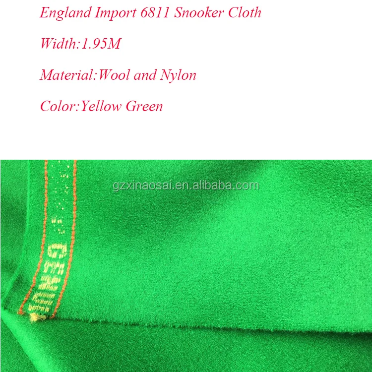 Factory Direct Sale 6811 Snooker Cloth