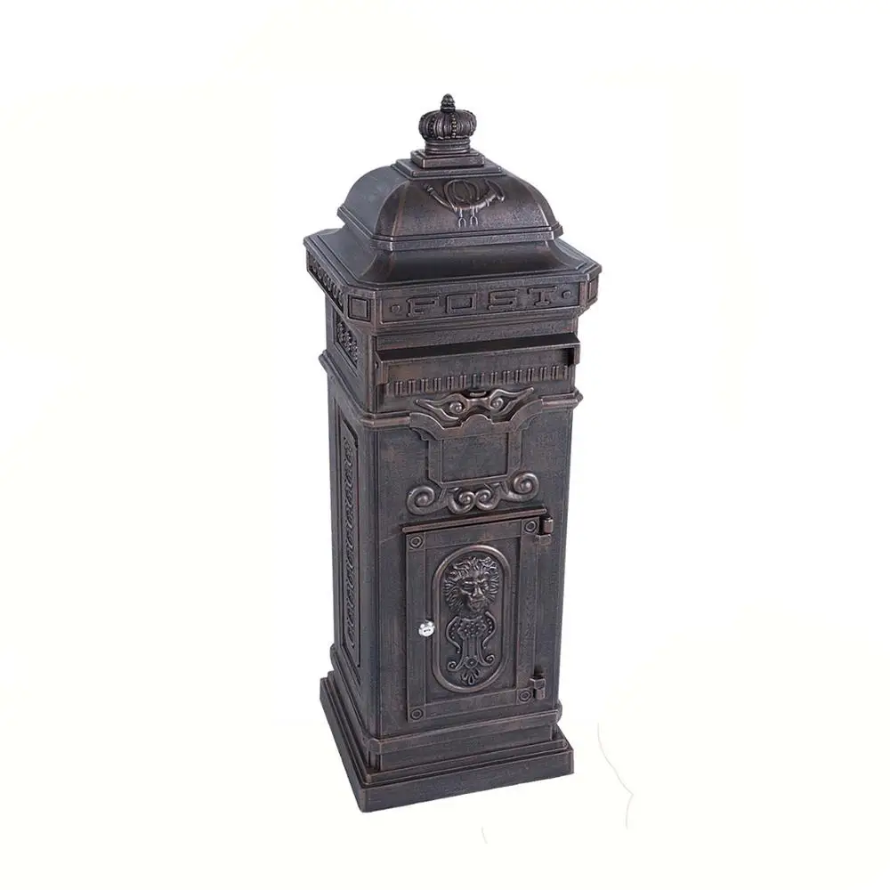 Chengfeng CF-M-03 Bronze Cast Aluminum Mailbox