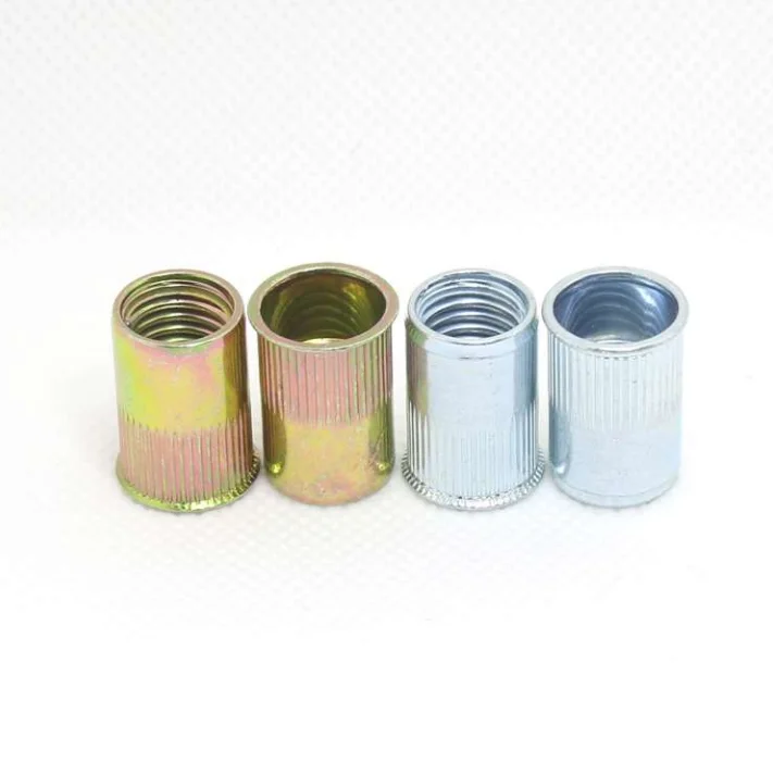 Оцинкованная тонкая головка m4, уменьшенная на 1/4 Низкопрофильная заклепочная гайка