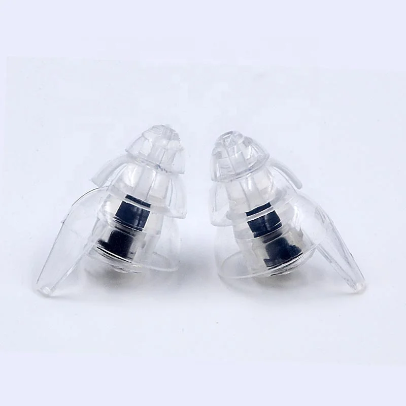 Noise Cancelling Ear plug Hearing Protection Earplugs Silicone high fidelity music Ear plugs