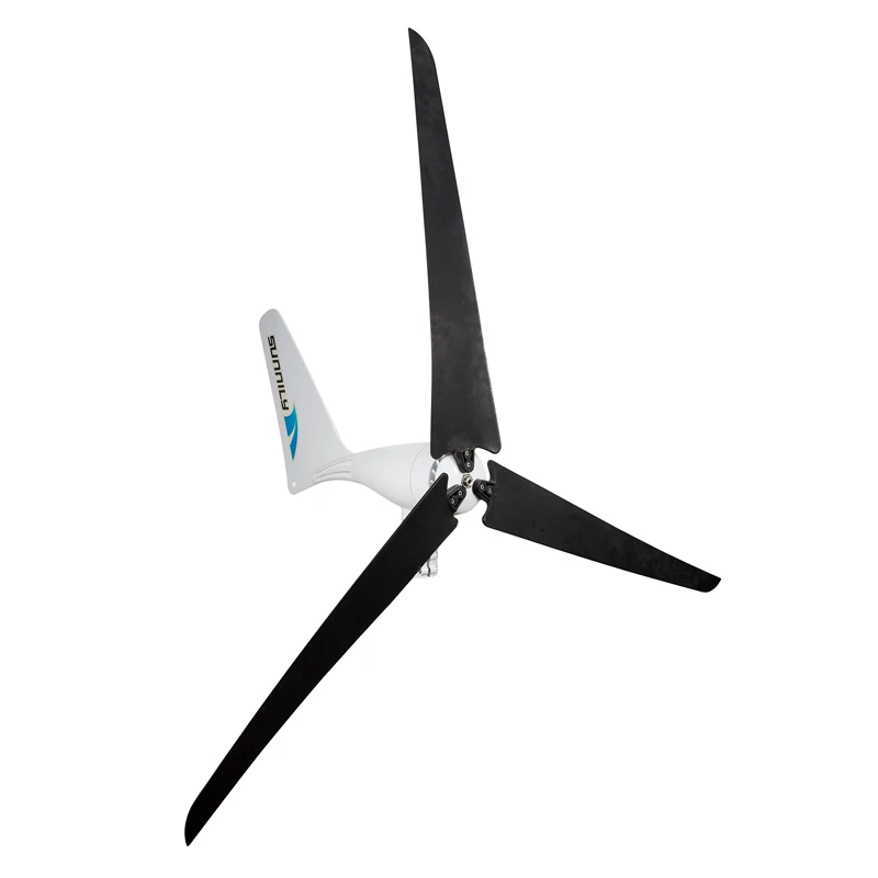
Sunnily quiet working low noise High Efficiency horizontal axis Wind Generators For Boat or Home Use hot sale 