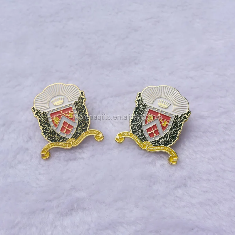 Ome Delta Phi Lapel Pin Factory One Culture School Badge Customized Logo Hat Pin Tie Badge