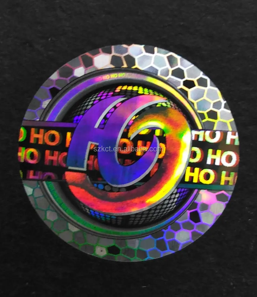 3d hologram sticker anti-fake label stickers hologram