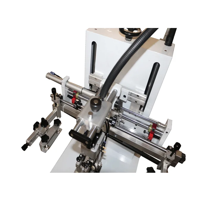 Hot Selling Automatic Semi-Automatic Desktop Screen Printing Machine Used for Label Card Printing Round-Object Screen Printer