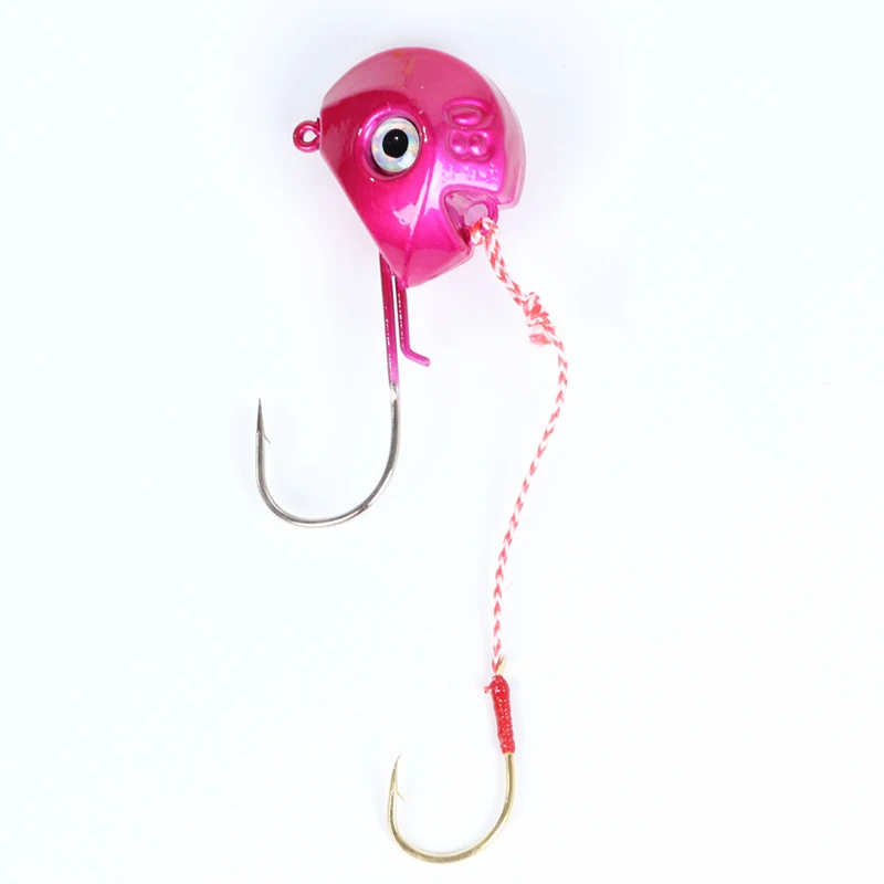 
ice fishing hook double mustad hook lead jig head tenya jig 