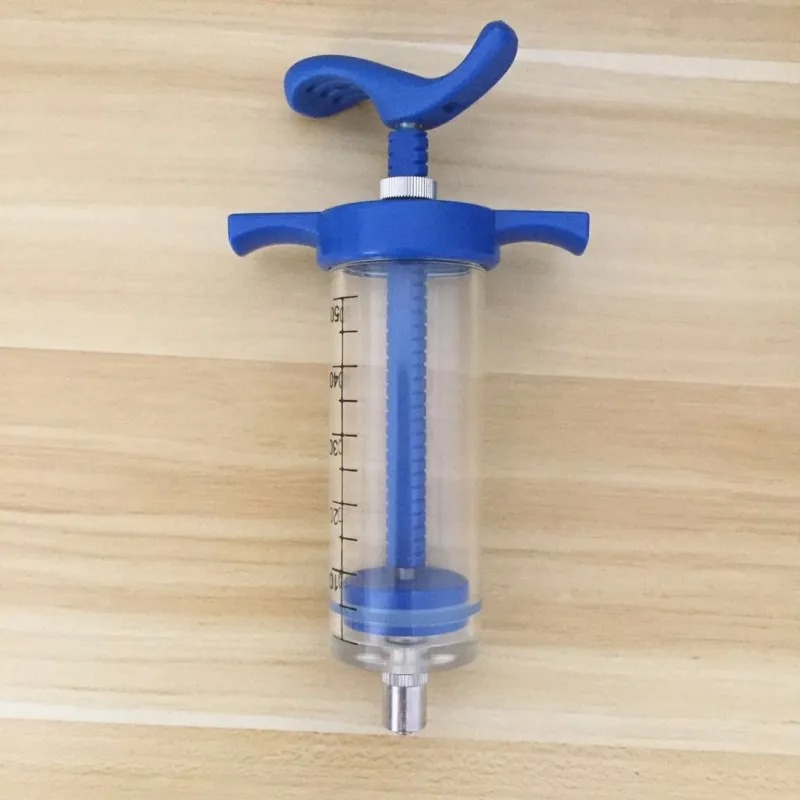 50ml veterinary instrument syringe with dose nut