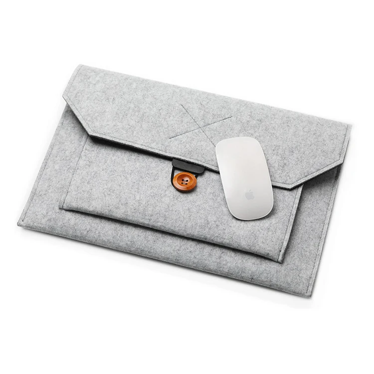 hot selling wool felt high quality computer bag laptop sleeve