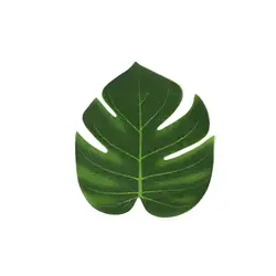 Искусственные Пальмовые Листья Тропическое растение искусственные листья сафари Гавайские Luau поставщики украшений для вечеринок Tiki Aloha Jungle