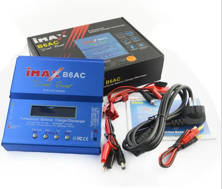 Балансирующее зарядное устройство ImaxB6AC 80 Вт ACDC NIMH LIPO