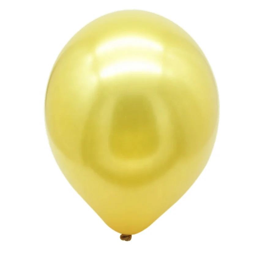 New Arrival  Wholesale 12' 2.8g Party Round Latex Metallic Balloons