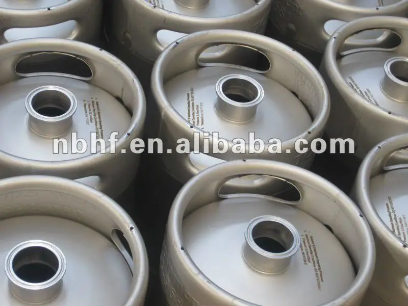Slim US 1/6 beer kegs 20liter 5.16 gallon