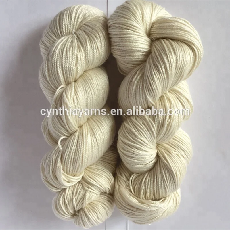 Hand Knitting Merino Wool Silk Blended High Quality Sweater Crochet Yarn