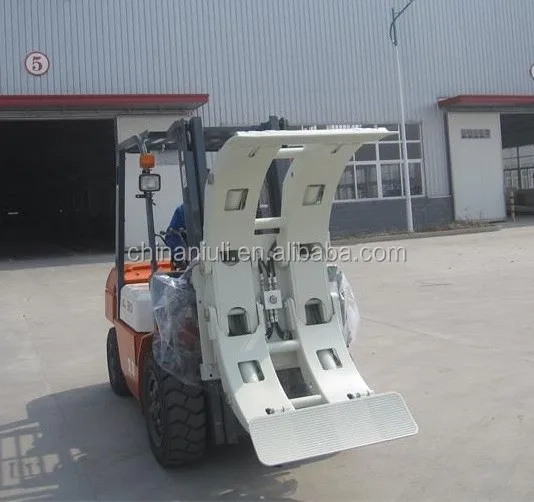 NIULI Hydraulic Diesel Forklift Paper Roll Clamp used forklift for sale