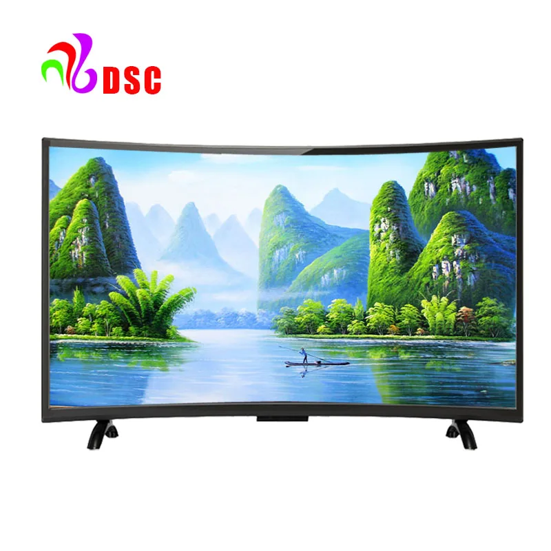 39 49 50 55 inch 4k curved screen network ledTV