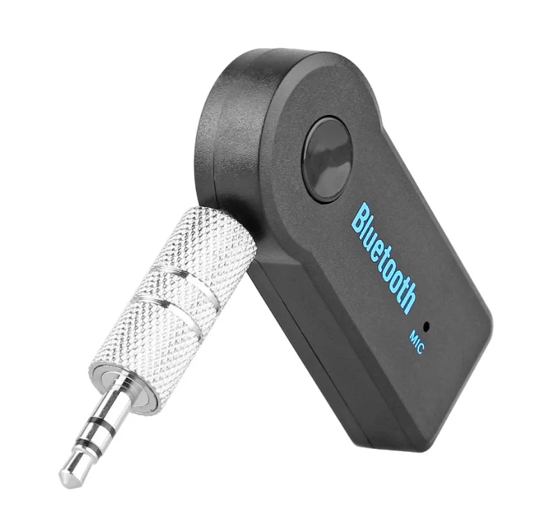 Промоакция от производителя, беспроводной Bluetooth 3,5 мм AUX аудио стерео музыка, адаптер для домашнего автомобильного приемника с микрофоном