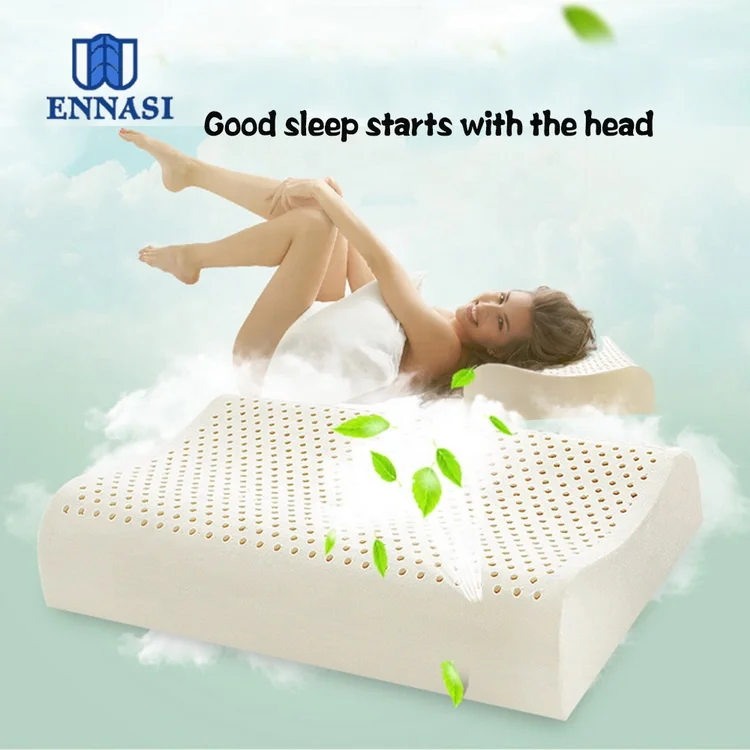 Comfortable Natural Latex Contour Body Sleep Pillow from Factory Directly