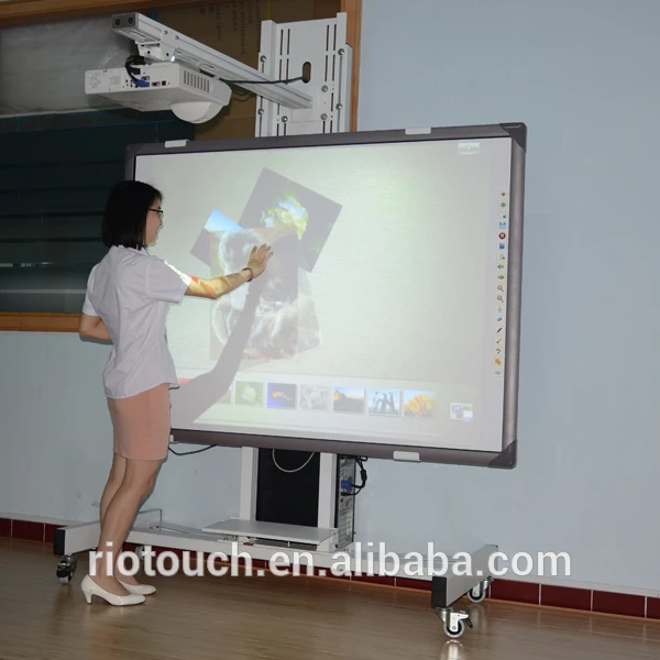 мульти сенсорный интерактивная доска с пальцем прикасаться