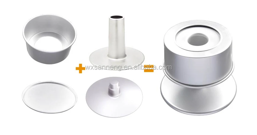 Customized Aluminium Baking tools With round live Bottom  Cake pan
