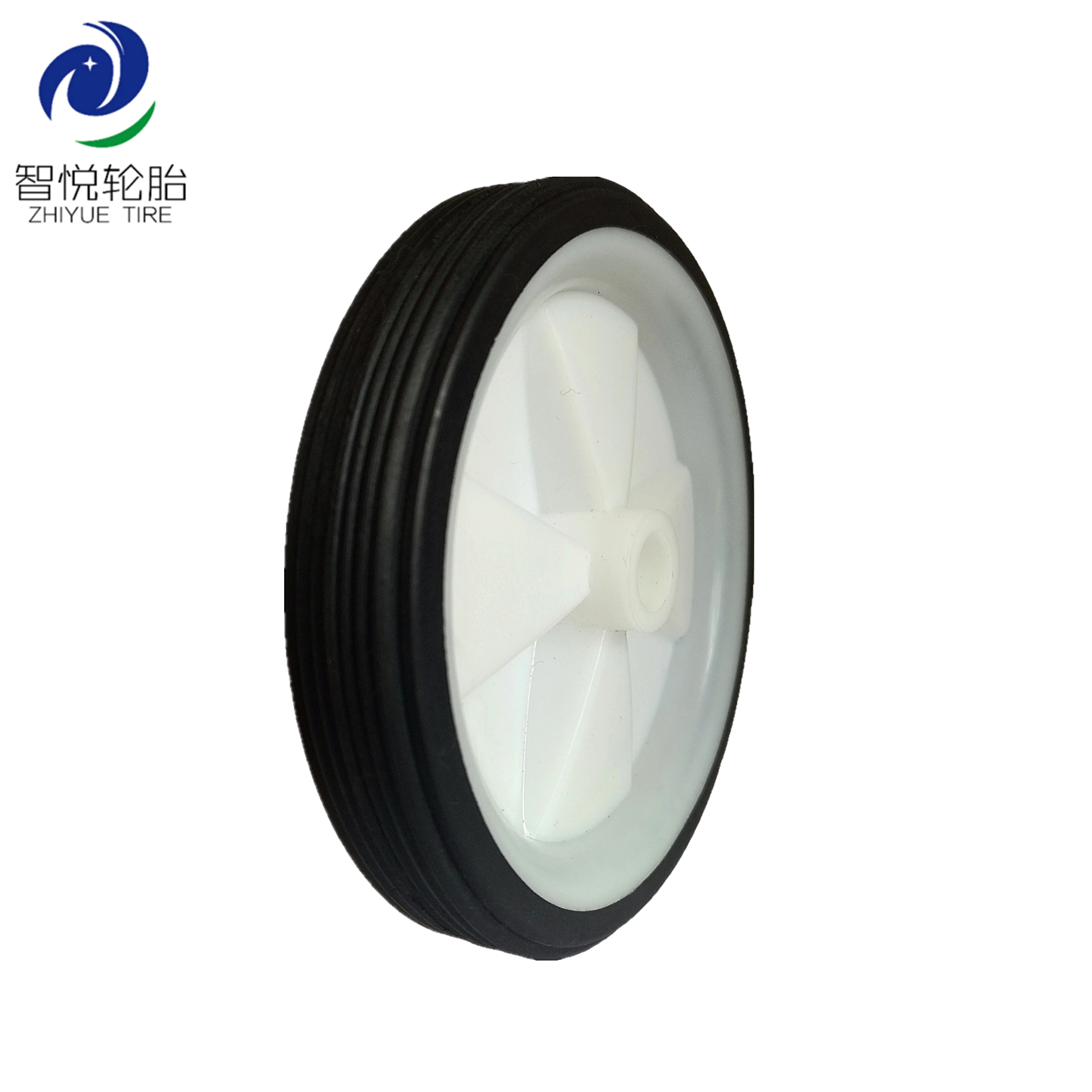  Маленькое прочное резиновое пластиковое колесо 5 дюймов Детские тренировочные колеса для велосипеда Вспомогательное