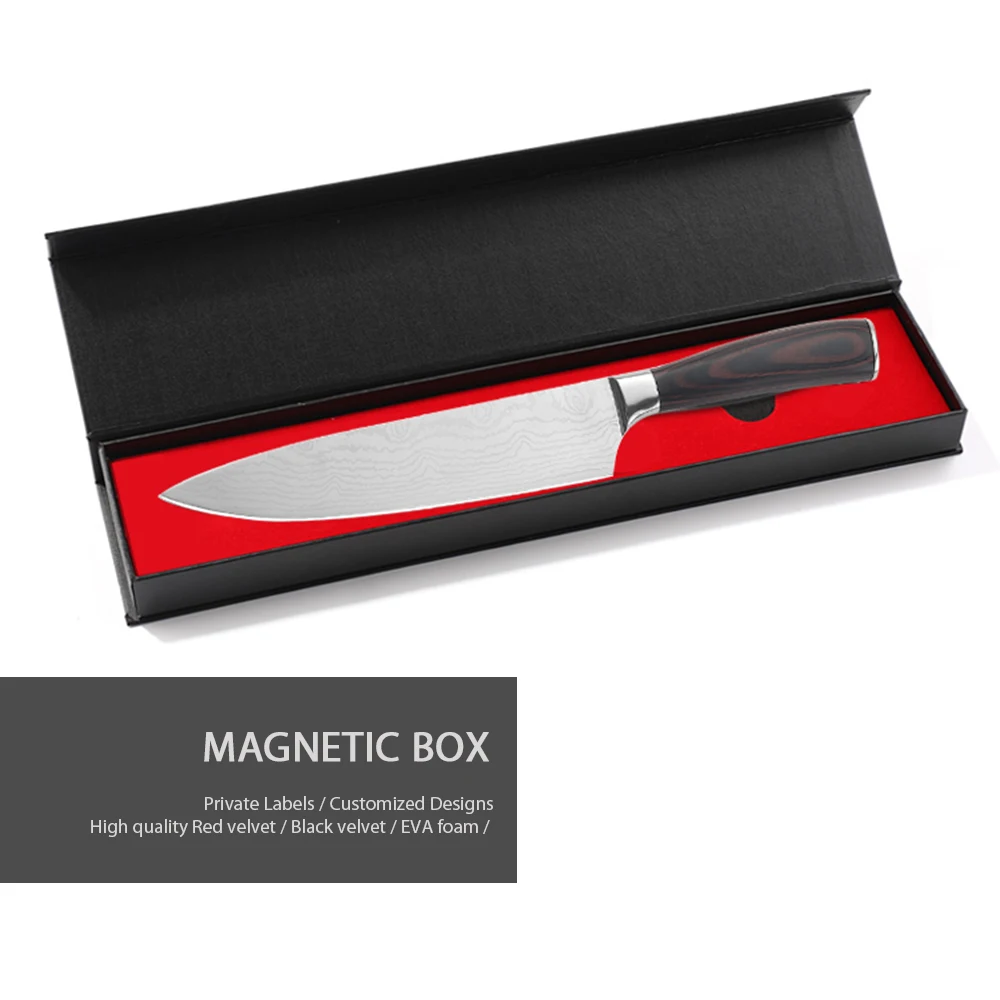 
professional chef knife 8 inch 7cr17mov kitchen knife set - FBA 