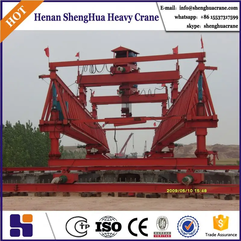 Хорошее качество пролет через 120 тонн двойной мостовой балочный кран