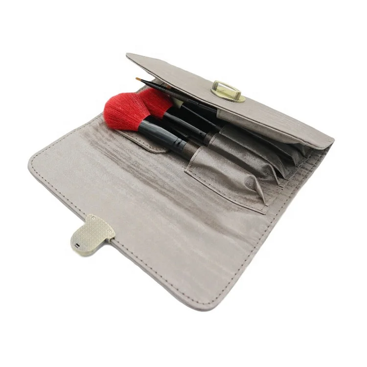 Oem best seller high end multi color cruelty free samples goat hair professional private label brushes makeup with case