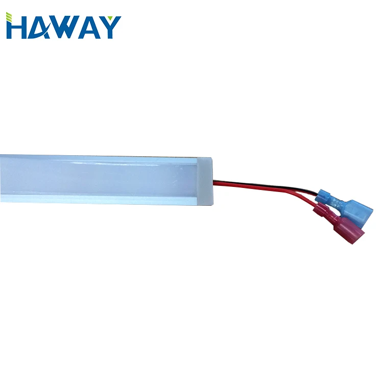 
Hot selling Super brightness 28.8W/M SMD5050 120LED/M DC24V freezer led rigid strip light with 3 years guarantee 