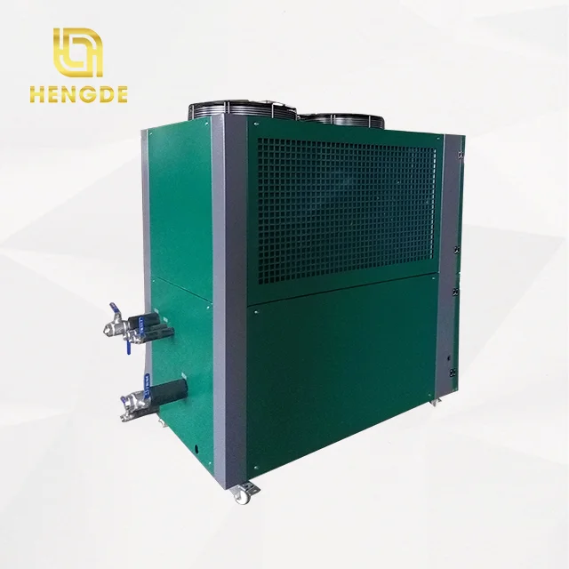 
air cooled chiller with blowing machine for industrial plastic production insulation 