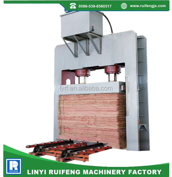 2017 China top brand 400T plywood cold pressing machine