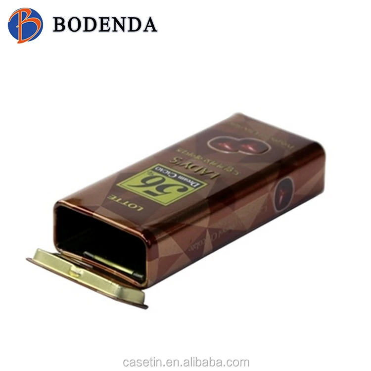  Мятный персонализированный жестяной контейнер для жевания жевательной резинки